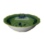 Ginori Oriente Italiano Malachite Large Round Statement Bowl - 13.75"